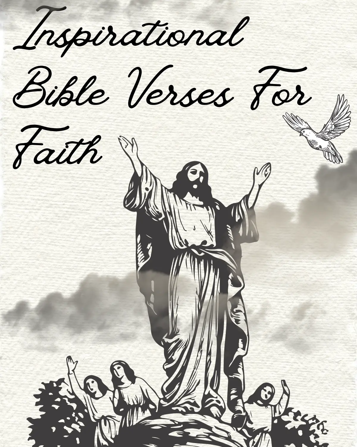 Inspirational Bible verses for faith with strength and trust