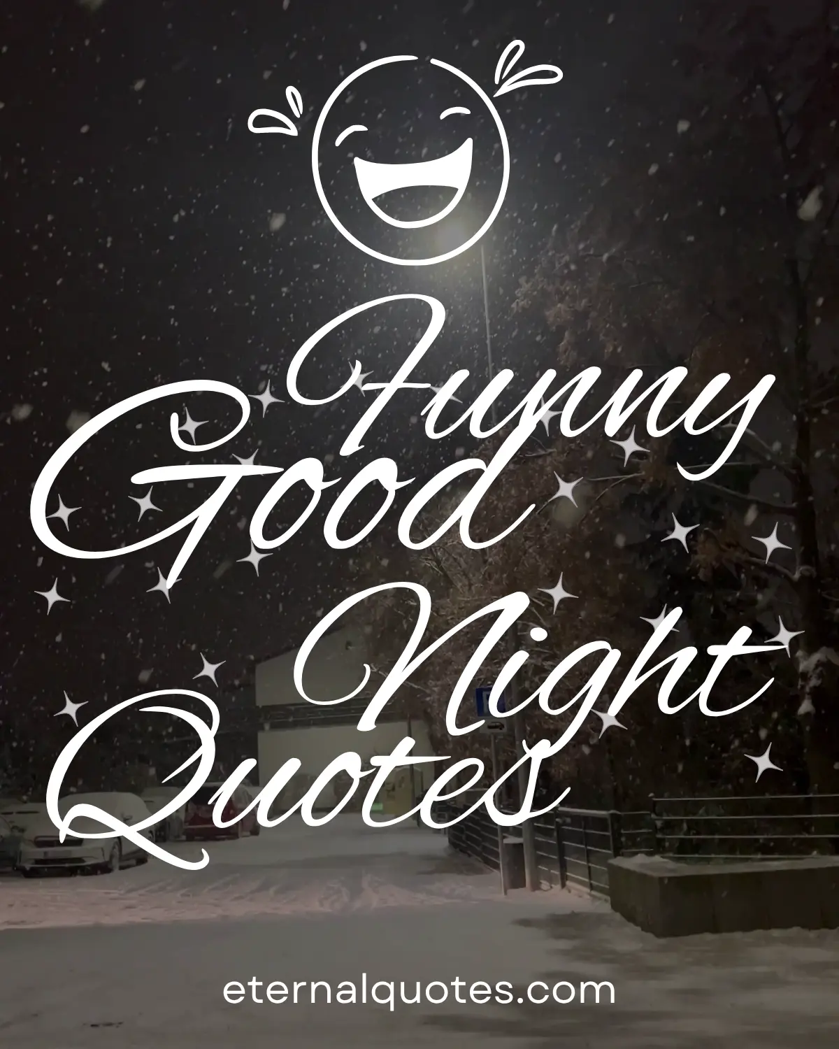 Funny good night quotes with humor and cozy vibes