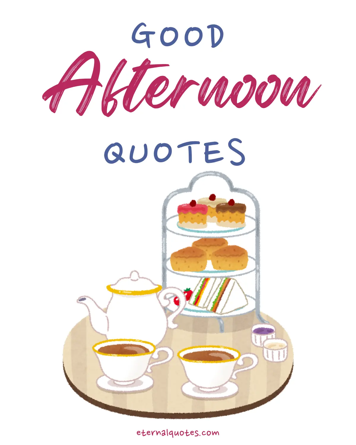 Good afternoon quotes with warm and uplifting vibes