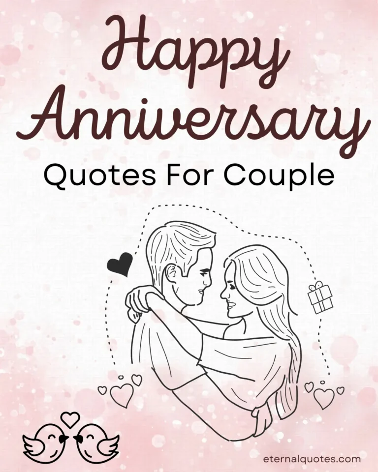 Happy anniversary quotes for couples with love and lasting happiness