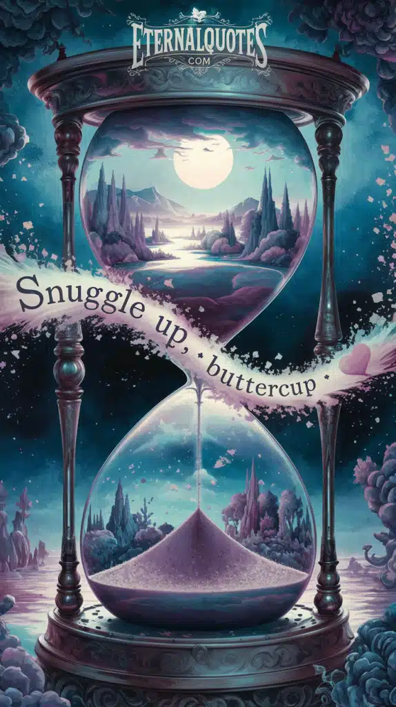 snuggle up