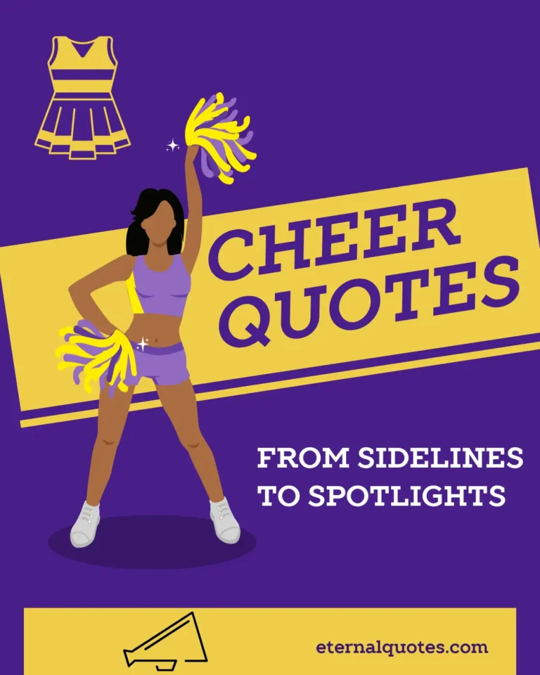 Cheer quotes about positivity and encouragement