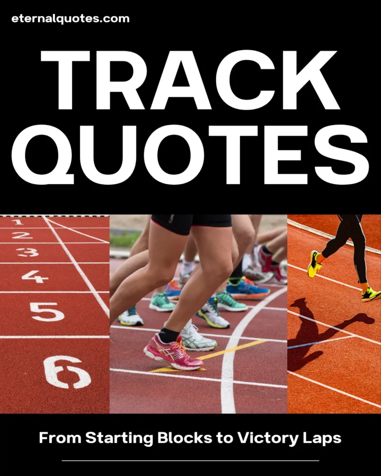 Track quotes about speed and determination