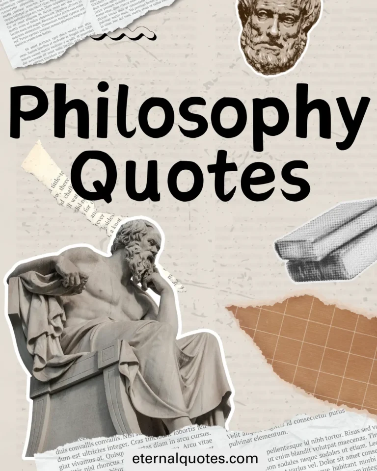 Philosophy quotes about life and deep thinking