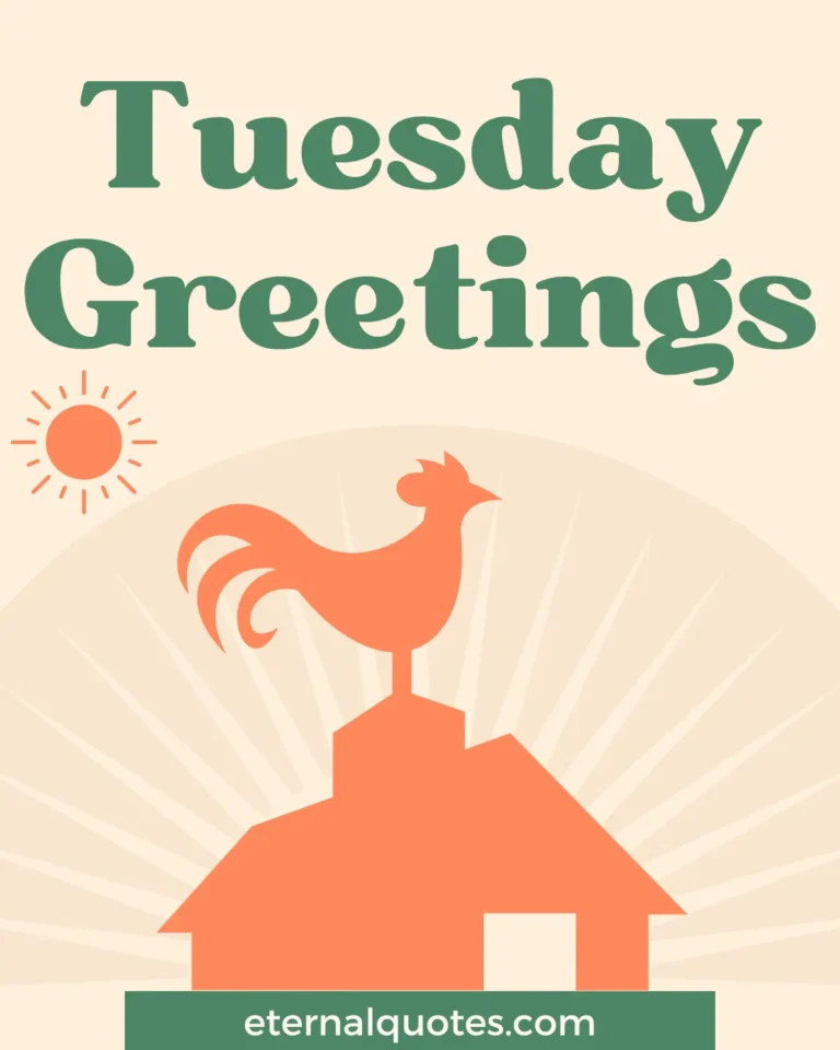 Tuesday greetings about positivity and good vibes