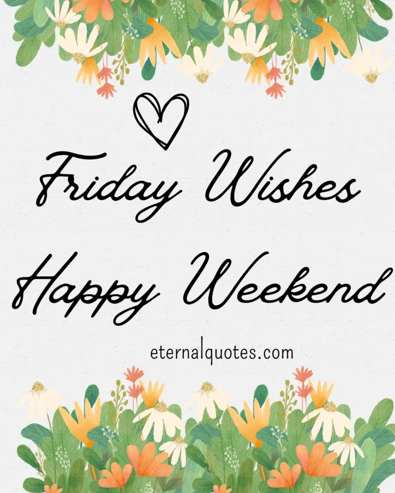 Friday Wishes Happy Weekend