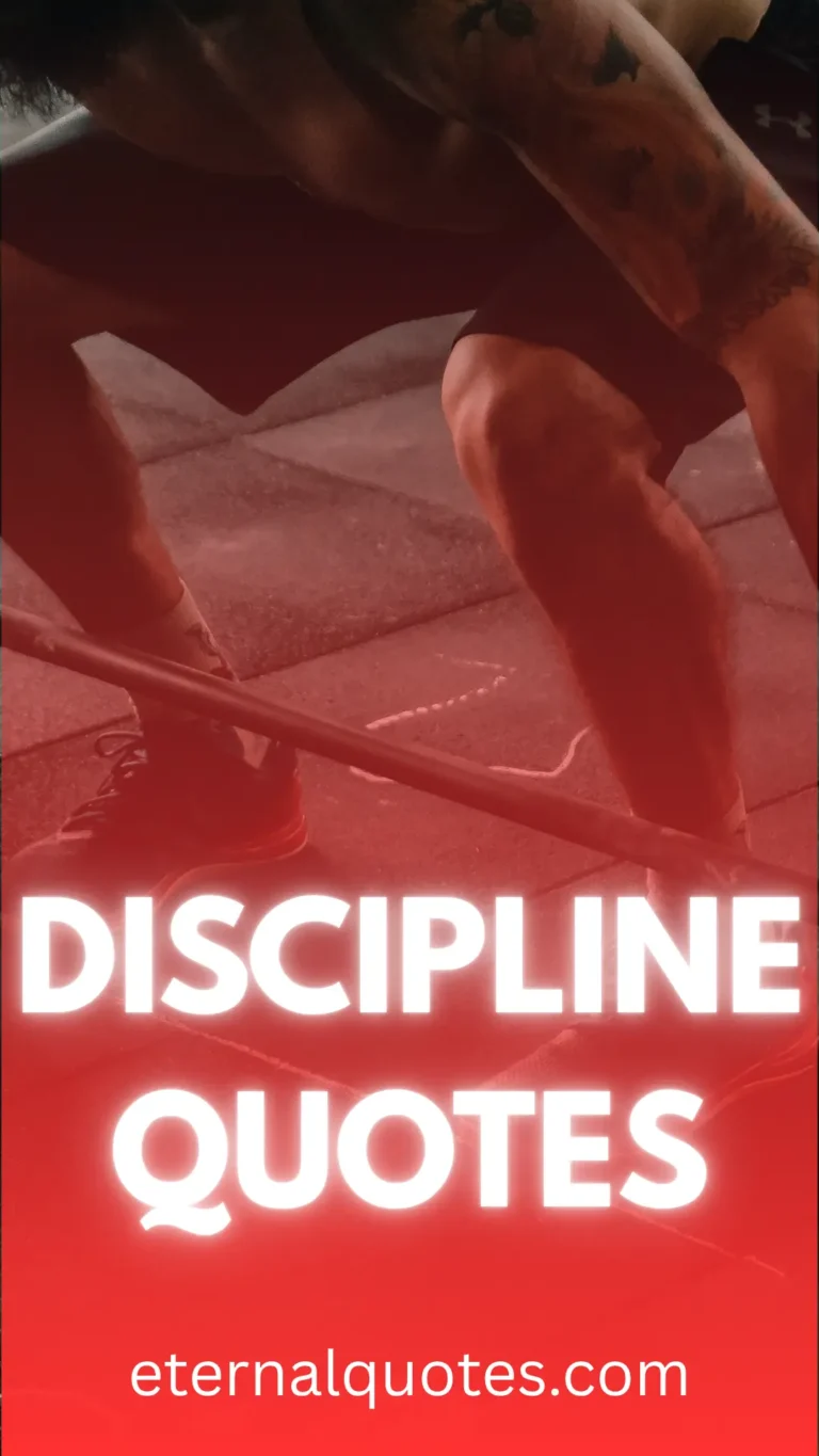 Discipline quotes about consistency, focus and self-control