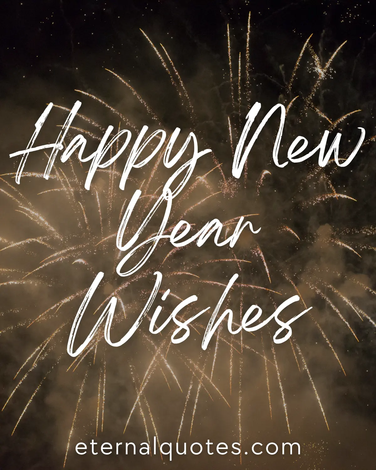 Happy New Year wishes about fresh starts and new beginnings