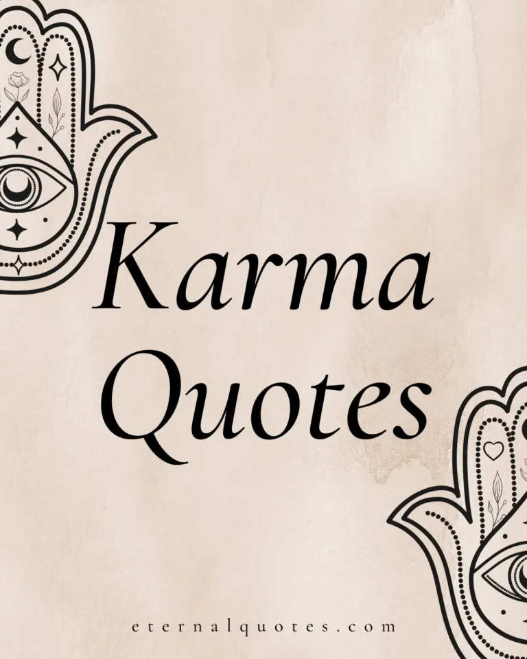 Karma quotes about consequences, actions and life balance