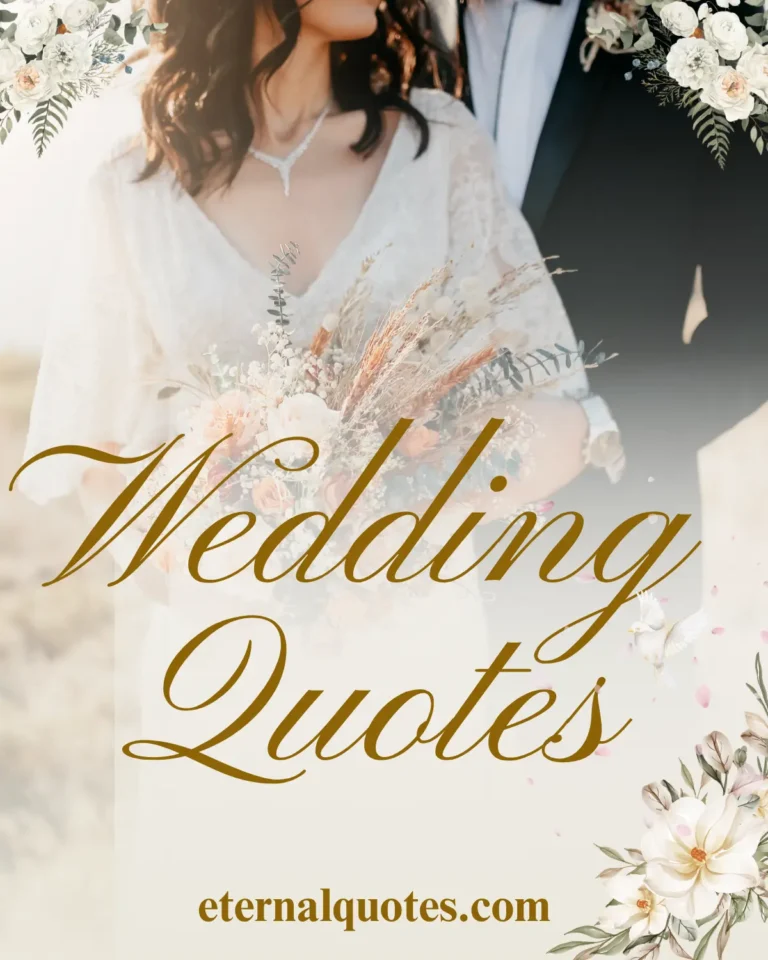 Wedding quotes about love and lifelong commitment